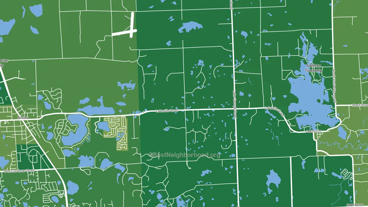 48370, MI block-group voter-turnout map