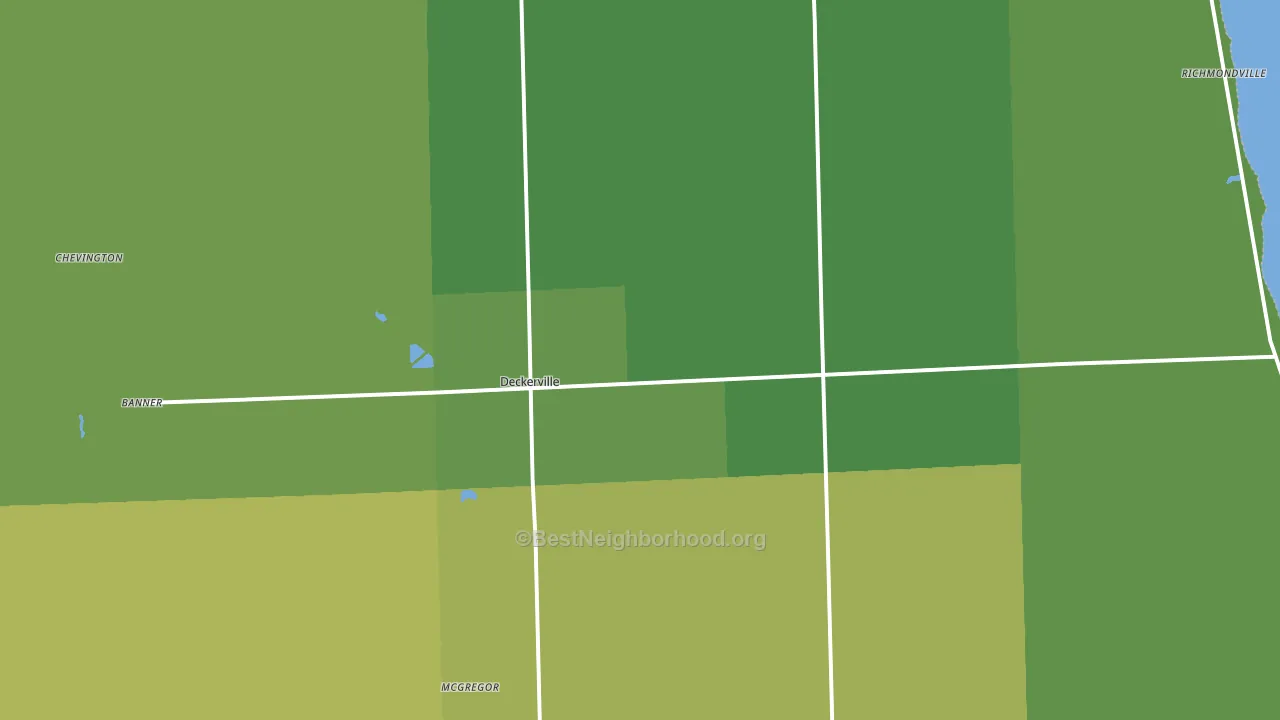 48427, MI block-group voter-turnout map