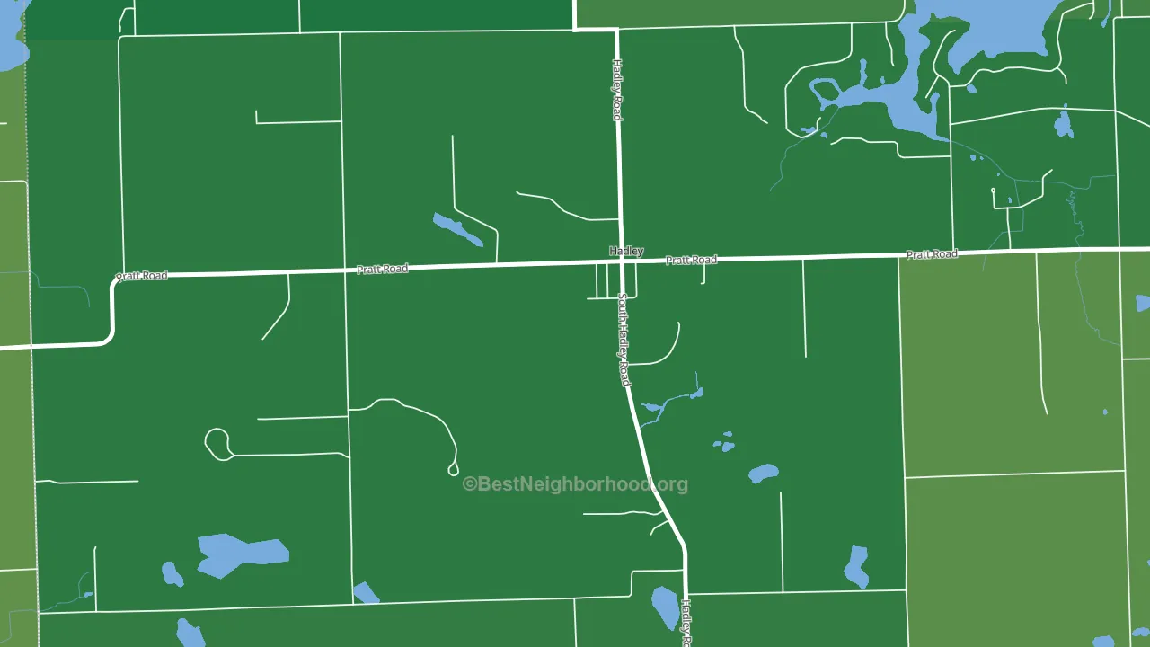 48440, MI block-group voter-turnout map