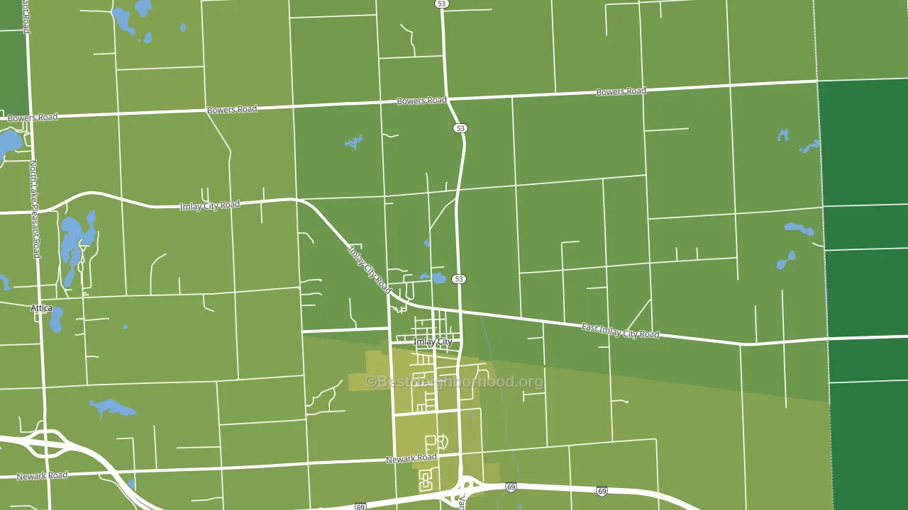 48444, MI block-group voter-turnout map