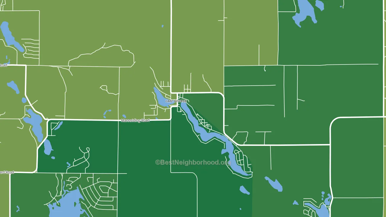 48633, MI block-group voter-turnout map