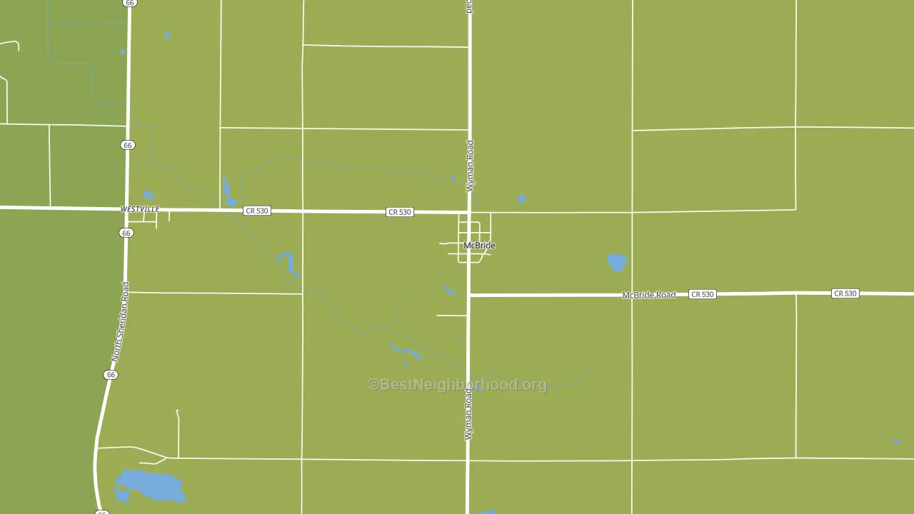 48852, MI block-group voter-turnout map