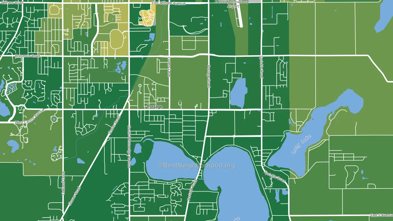 49002, MI block-group voter-turnout map