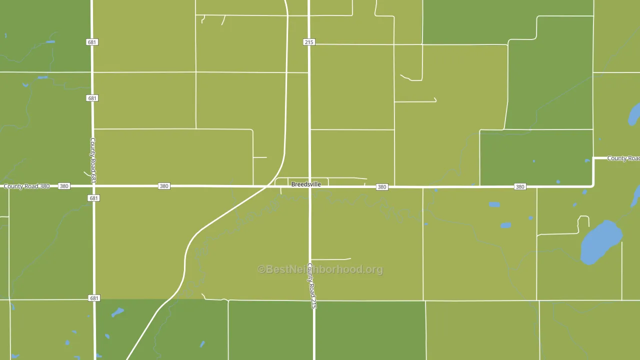 49027, MI block-group voter-turnout map