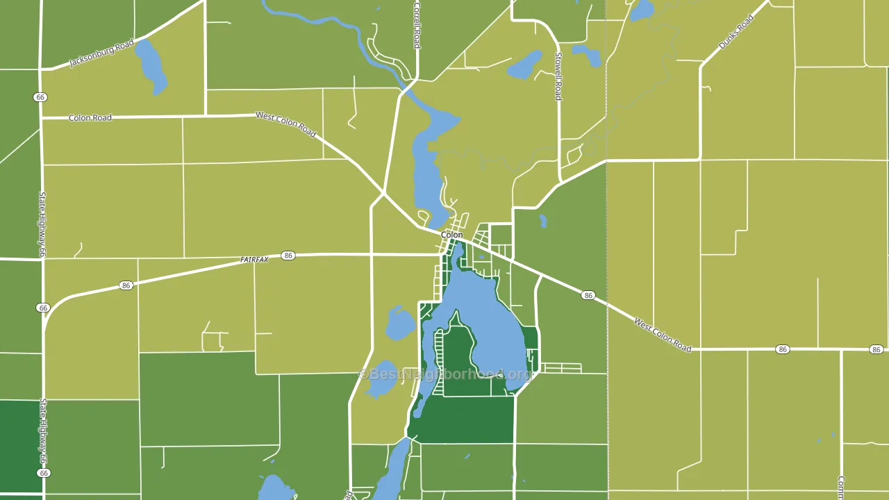 49040, MI block-group voter-turnout map