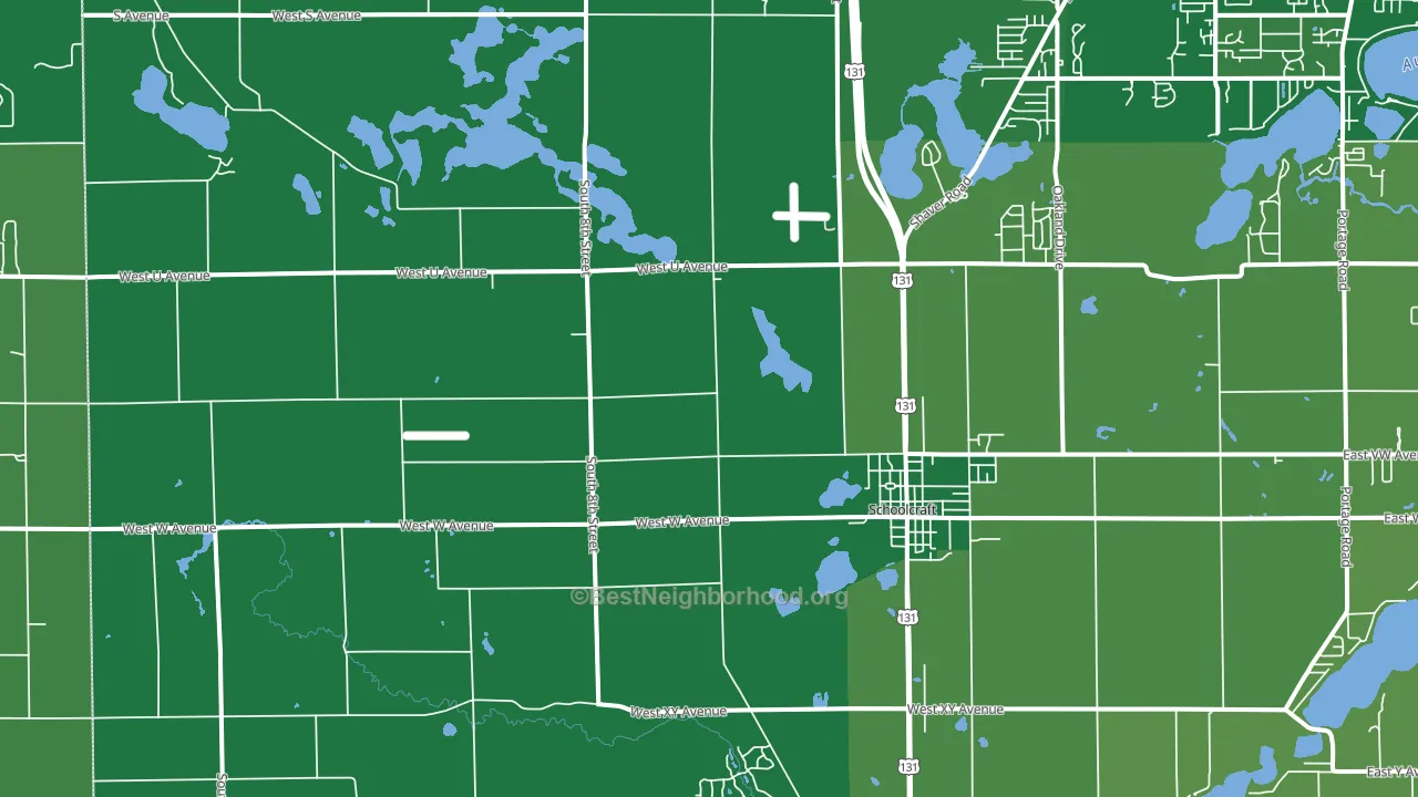 49087, MI block-group voter-turnout map
