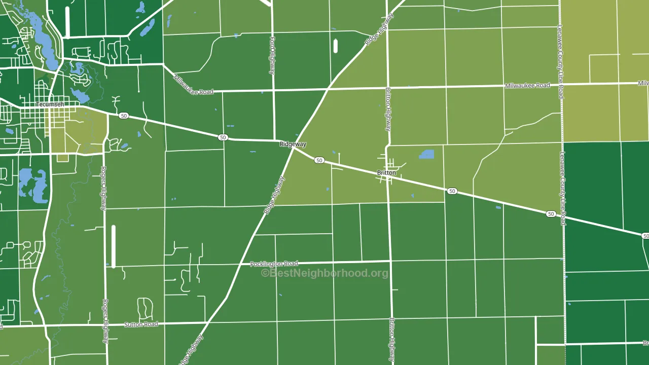 49229, MI block-group voter-turnout map