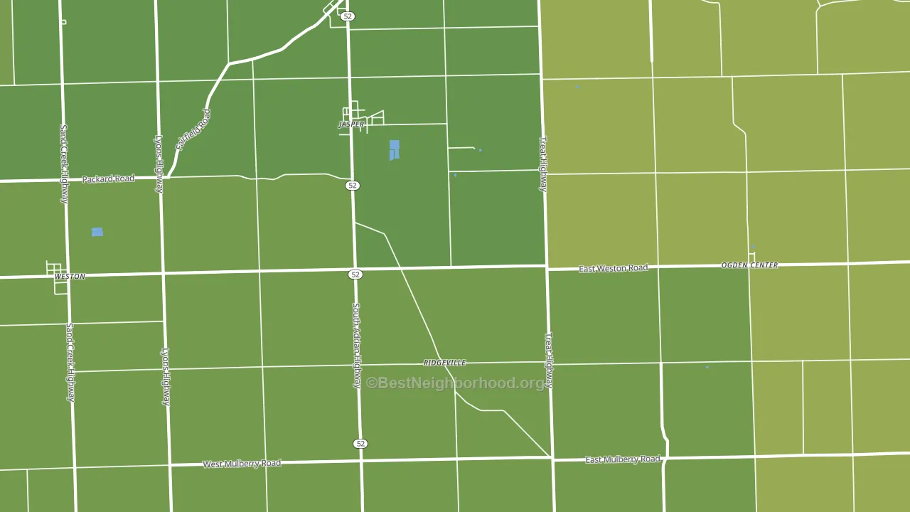 49248, MI block-group voter-turnout map