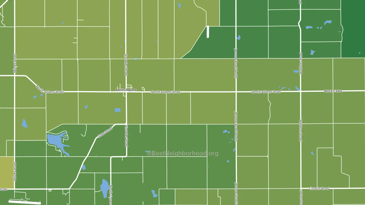 49262, MI block-group voter-turnout map
