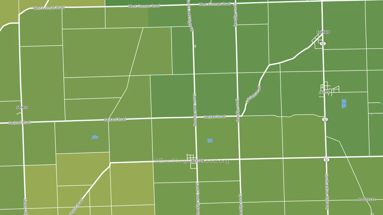 49279, MI block-group voter-turnout map