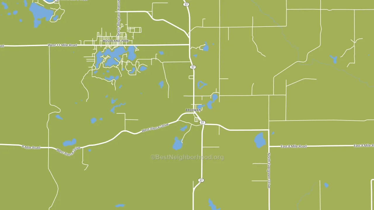 49312, MI block-group voter-turnout map