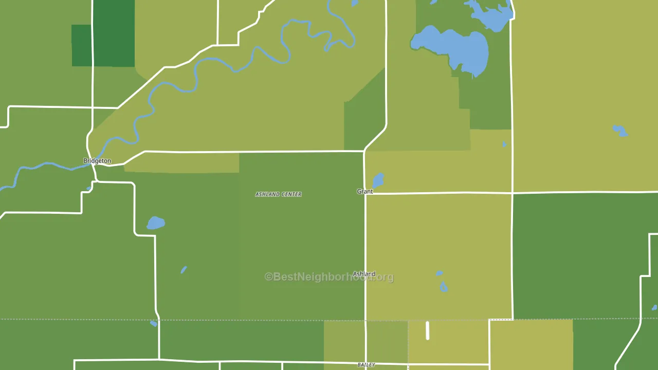 49327, MI block-group voter-turnout map