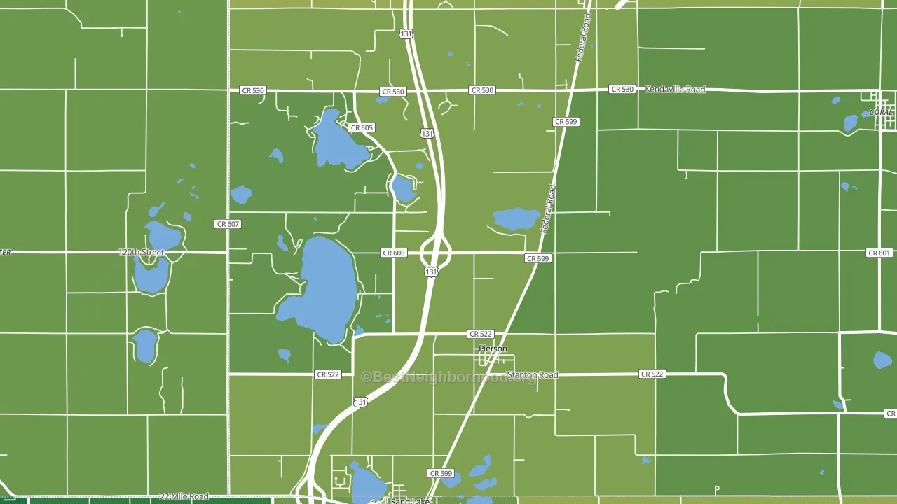 49339, MI block-group voter-turnout map