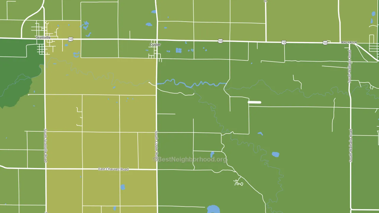 49405, MI block-group voter-turnout map