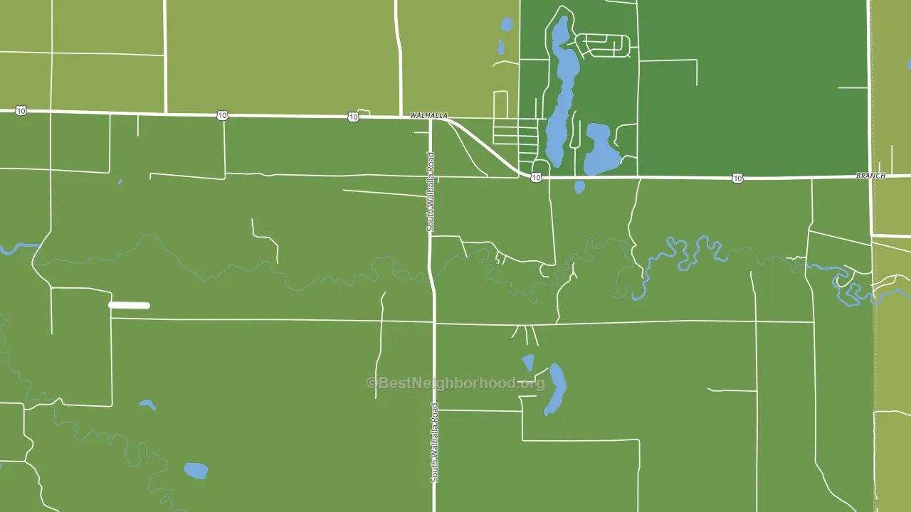49458, MI block-group voter-turnout map