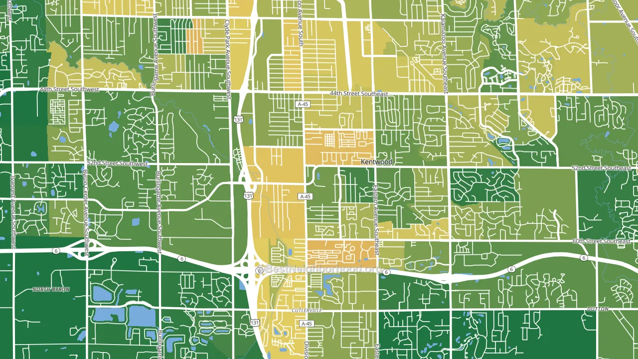 49548, MI block-group voter-turnout map