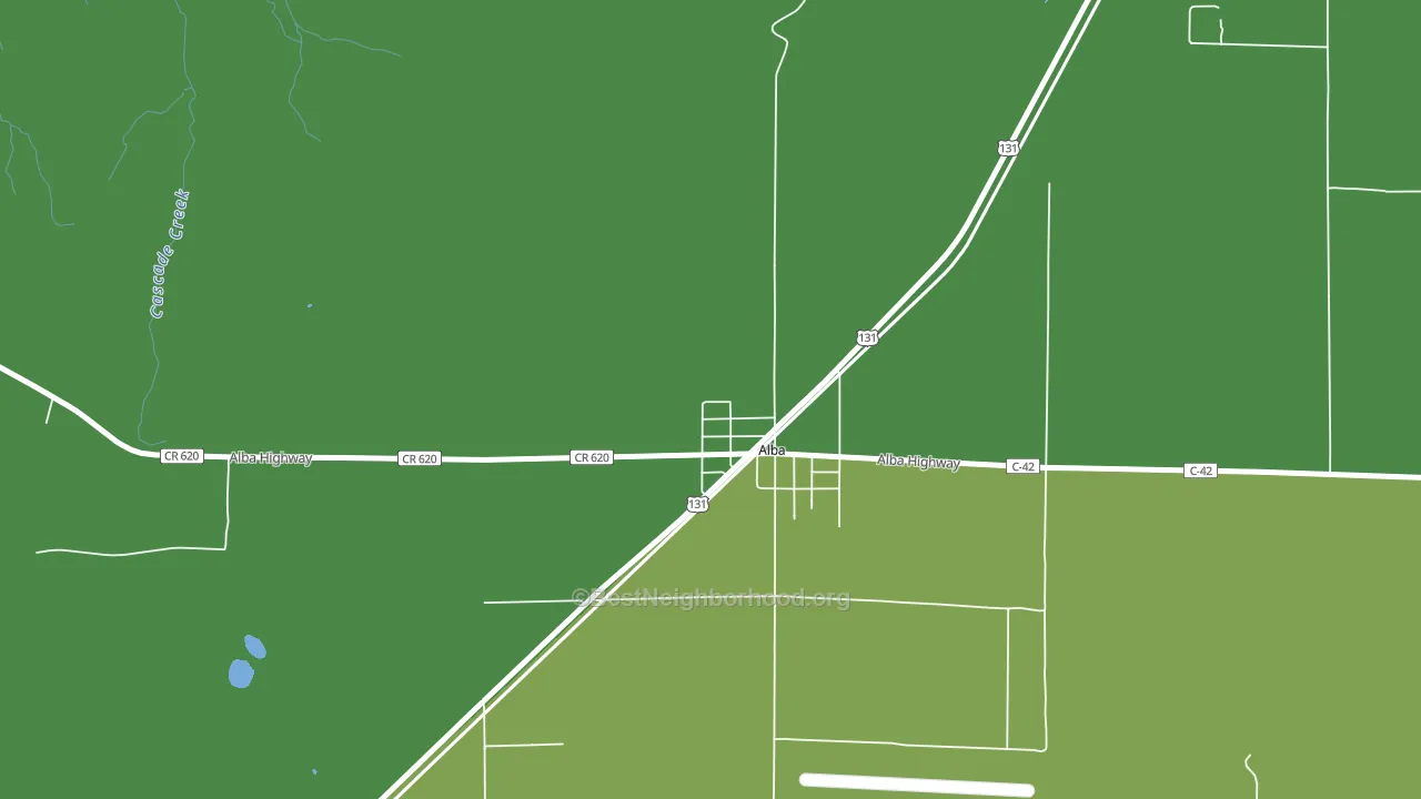 49611, MI block-group voter-turnout map
