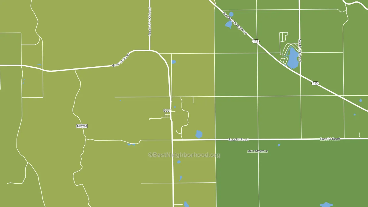 49618, MI block-group voter-turnout map