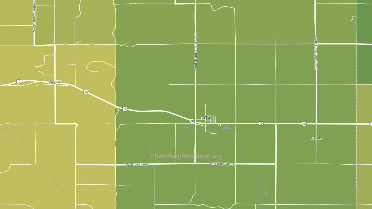 49623, MI block-group voter-turnout map