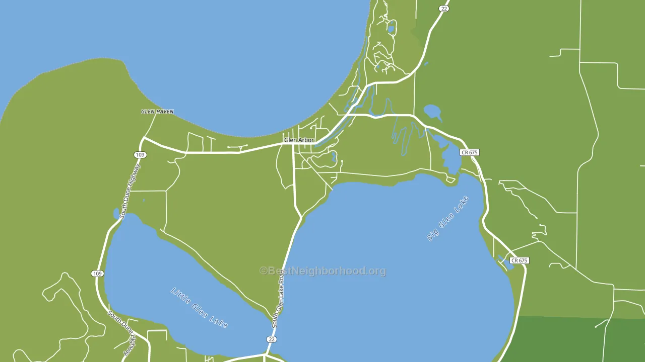49636, MI block-group voter-turnout map