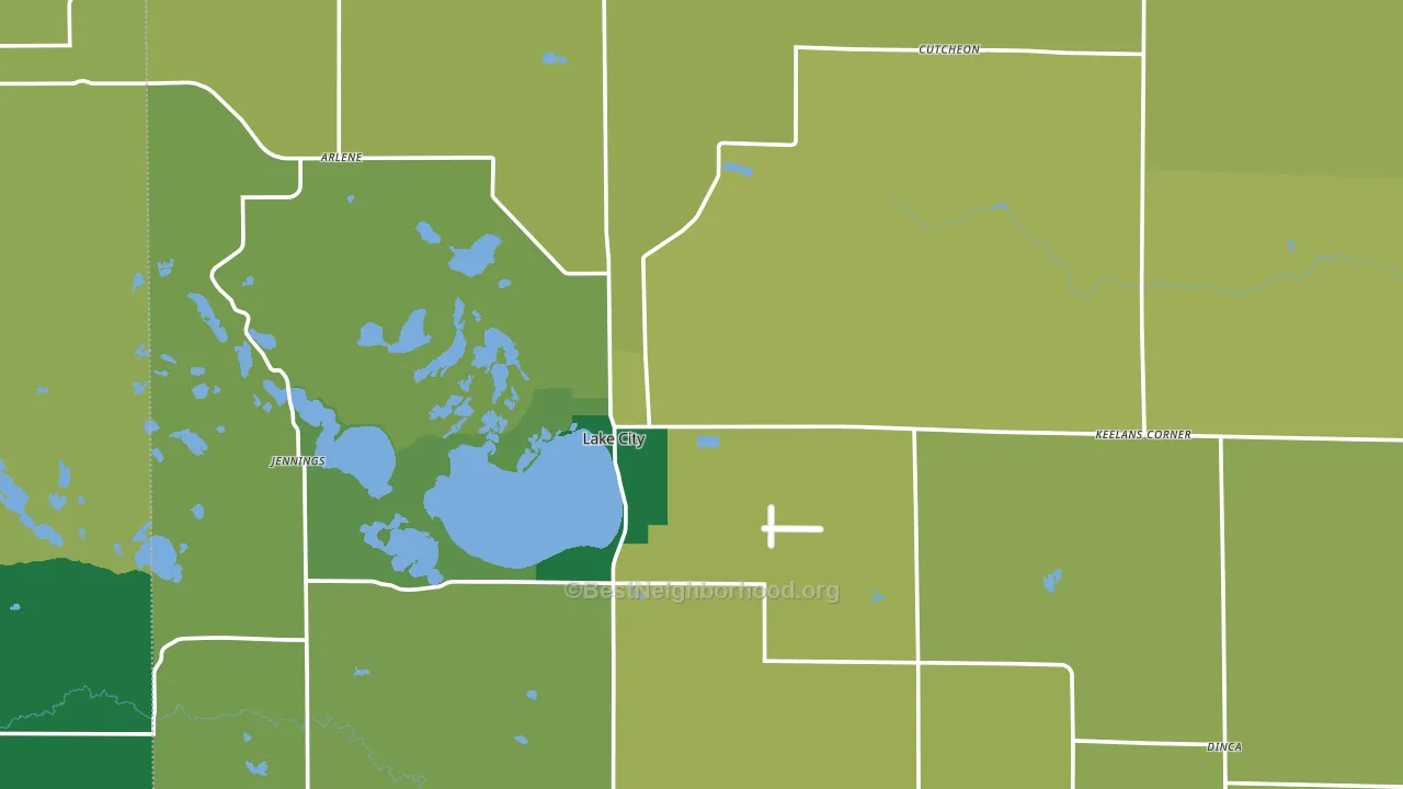 49651, MI block-group voter-turnout map