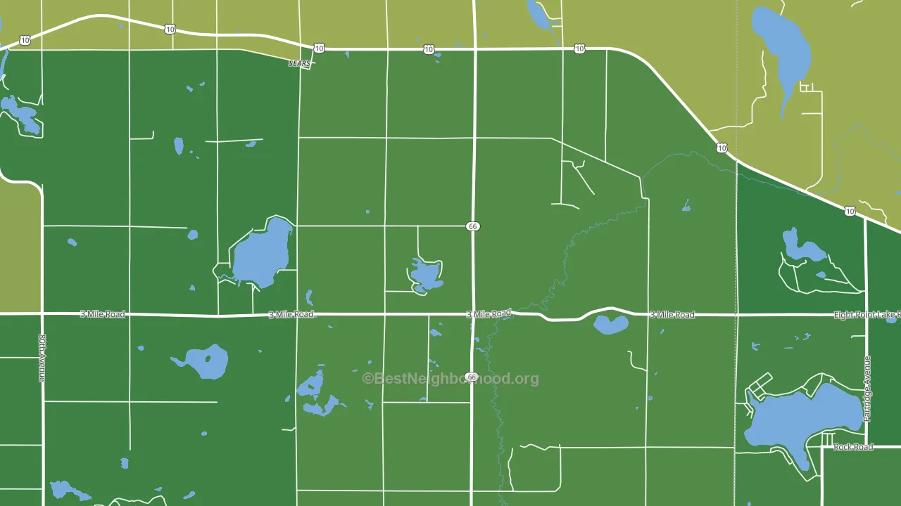 49679, MI block-group voter-turnout map