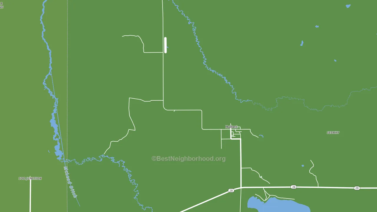 49748, MI block-group voter-turnout map