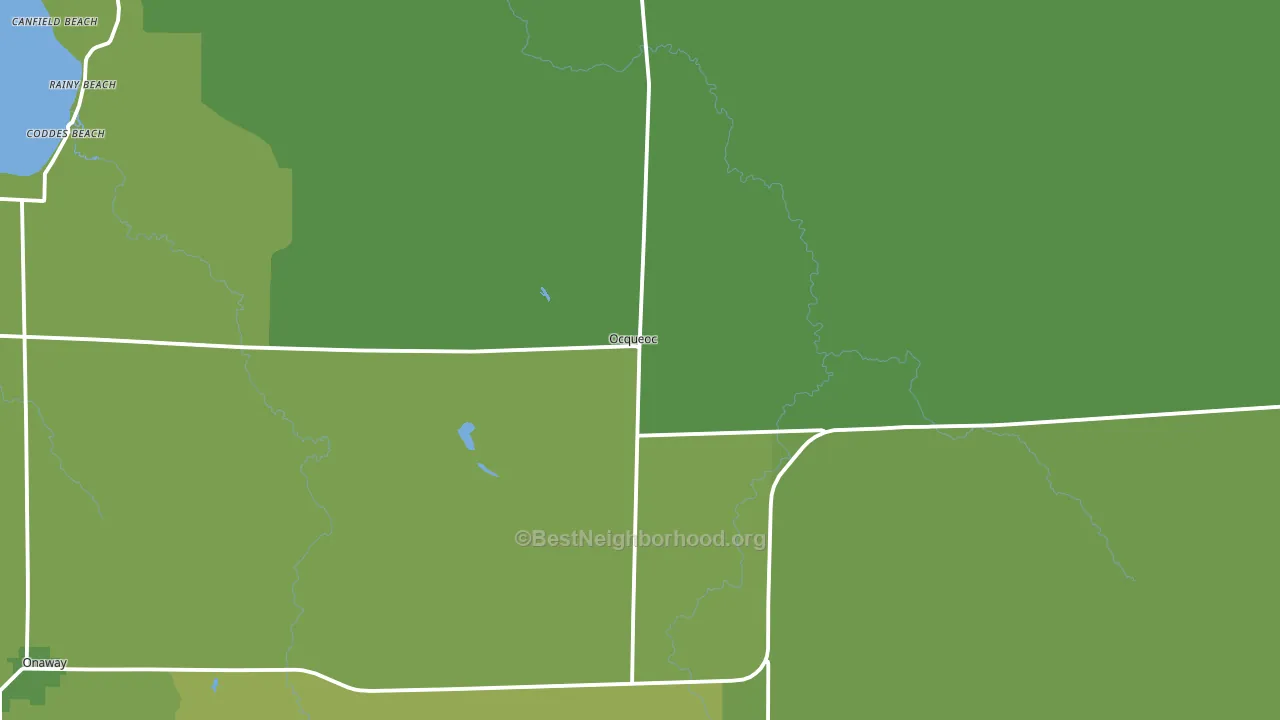 49759, MI block-group voter-turnout map