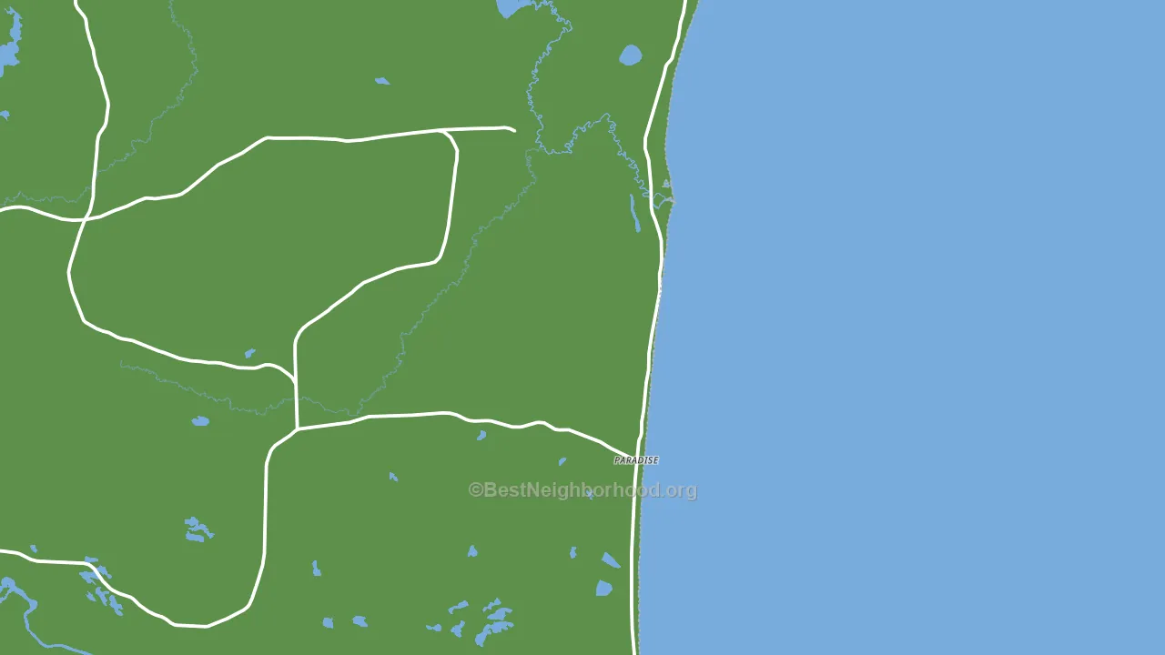 49768, MI block-group voter-turnout map