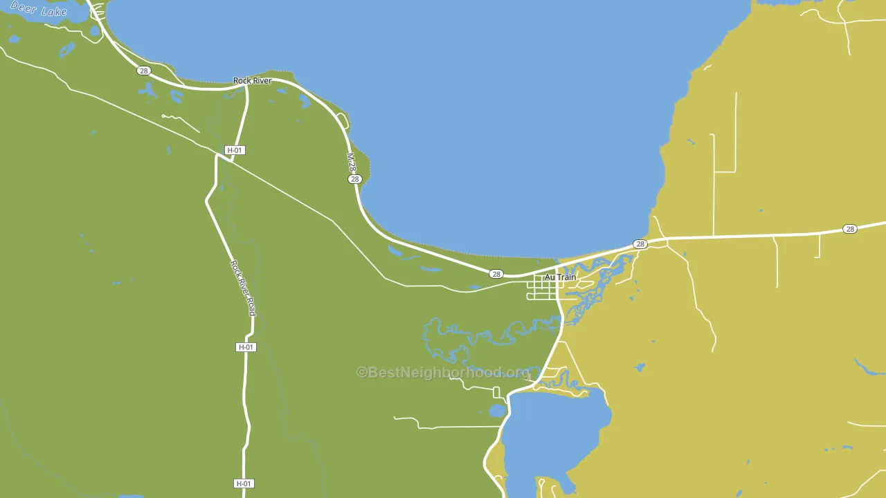 49806, MI block-group voter-turnout map