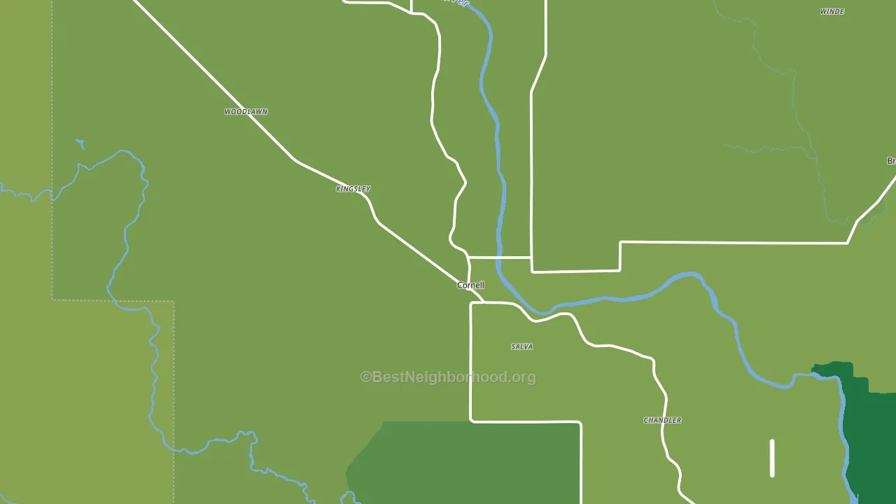 49818, MI block-group voter-turnout map