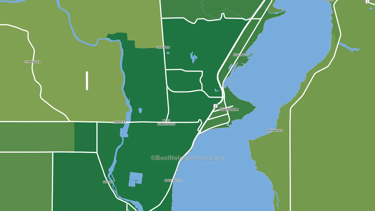49837, MI block-group voter-turnout map
