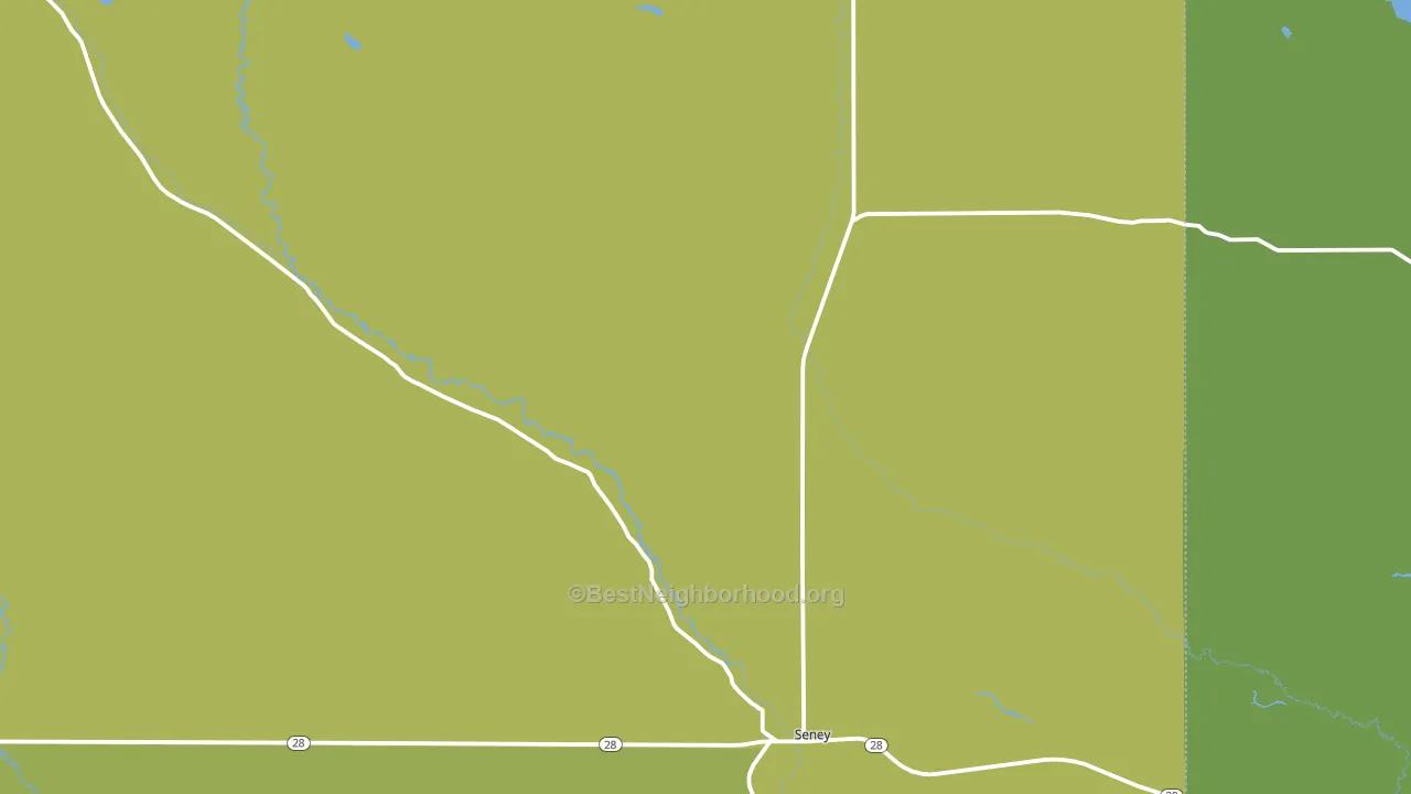 49883, MI block-group voter-turnout map