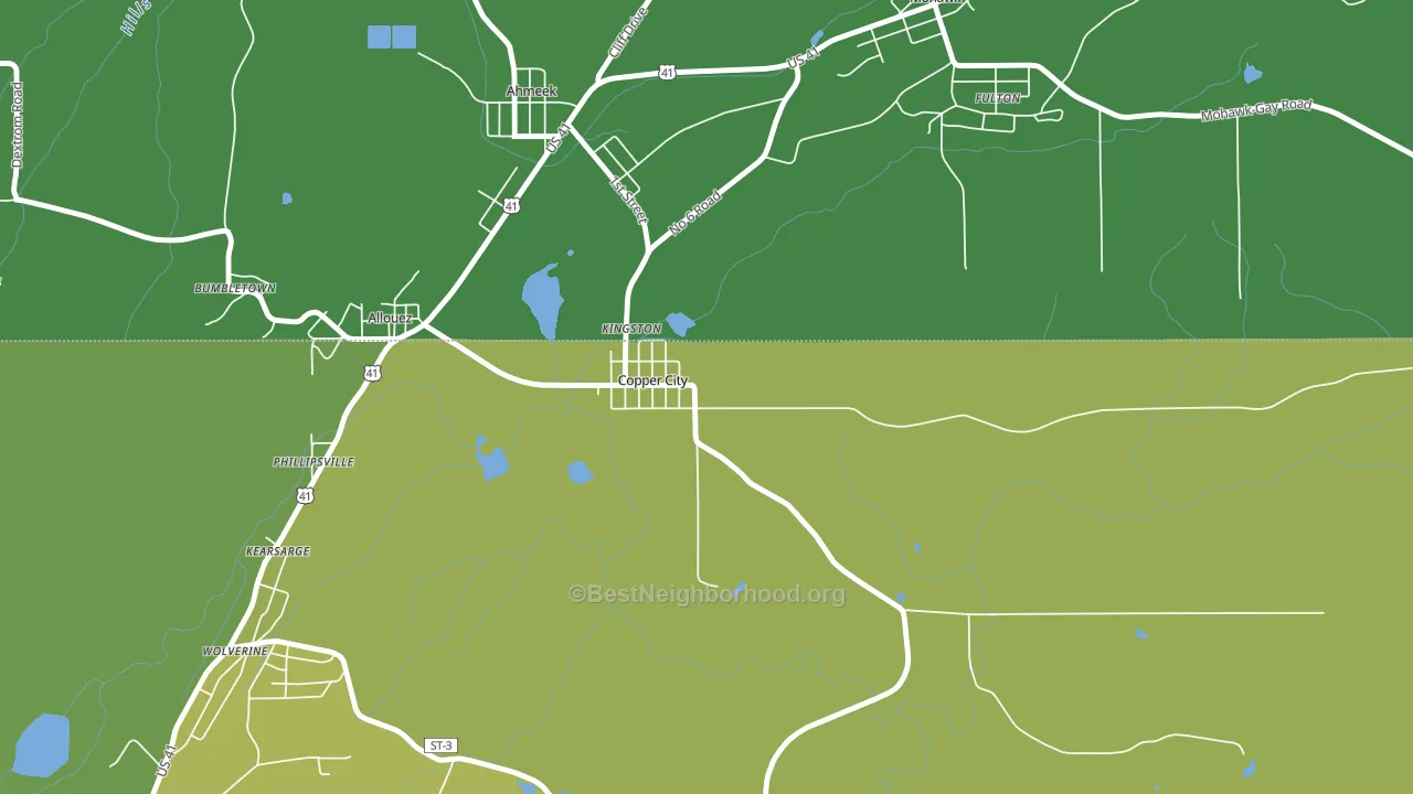 49917, MI block-group voter-turnout map
