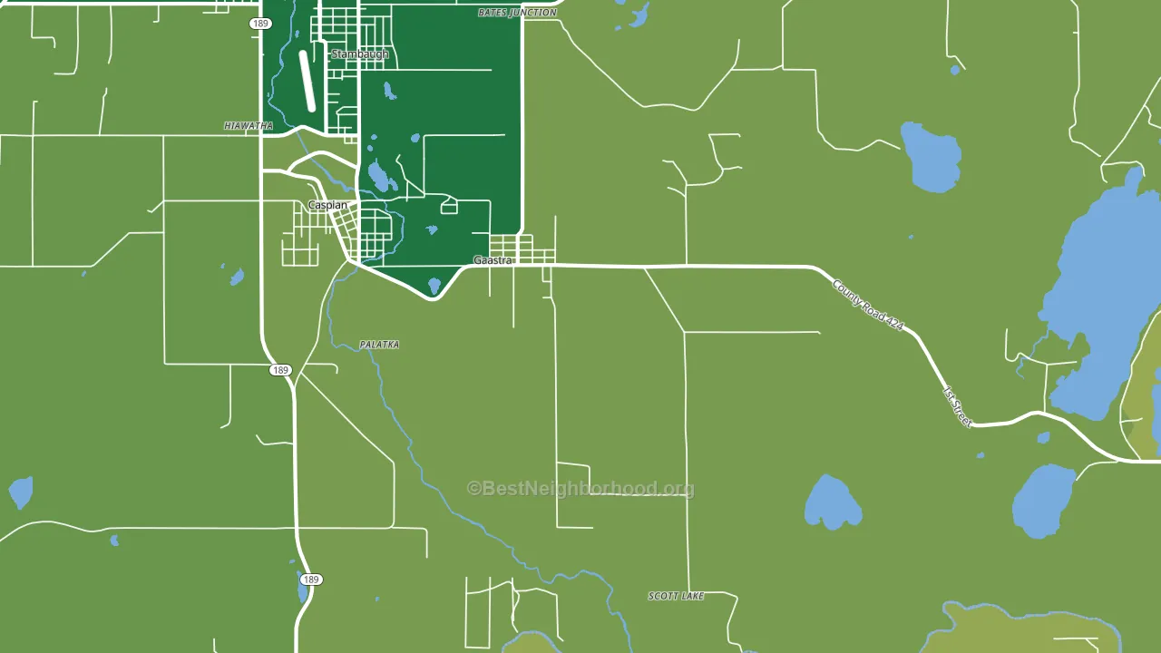 49927, MI block-group voter-turnout map