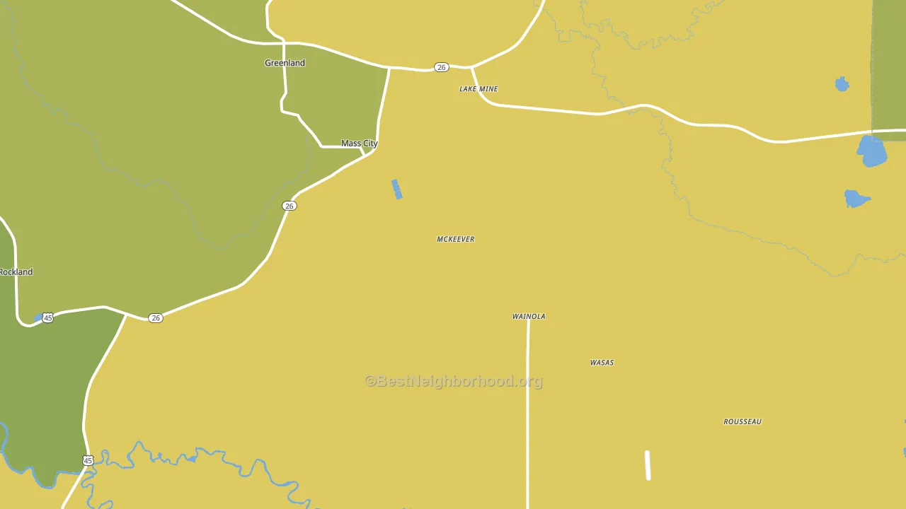 49948, MI block-group voter-turnout map