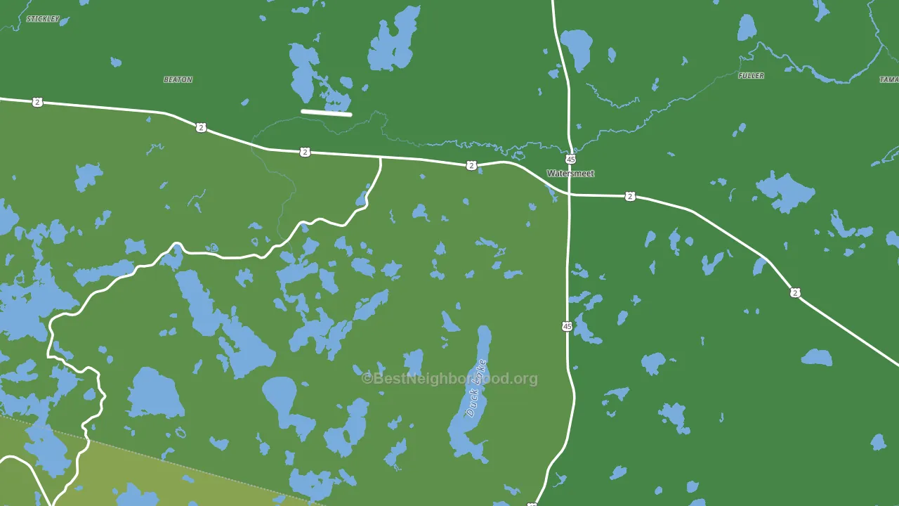 49969, MI block-group voter-turnout map