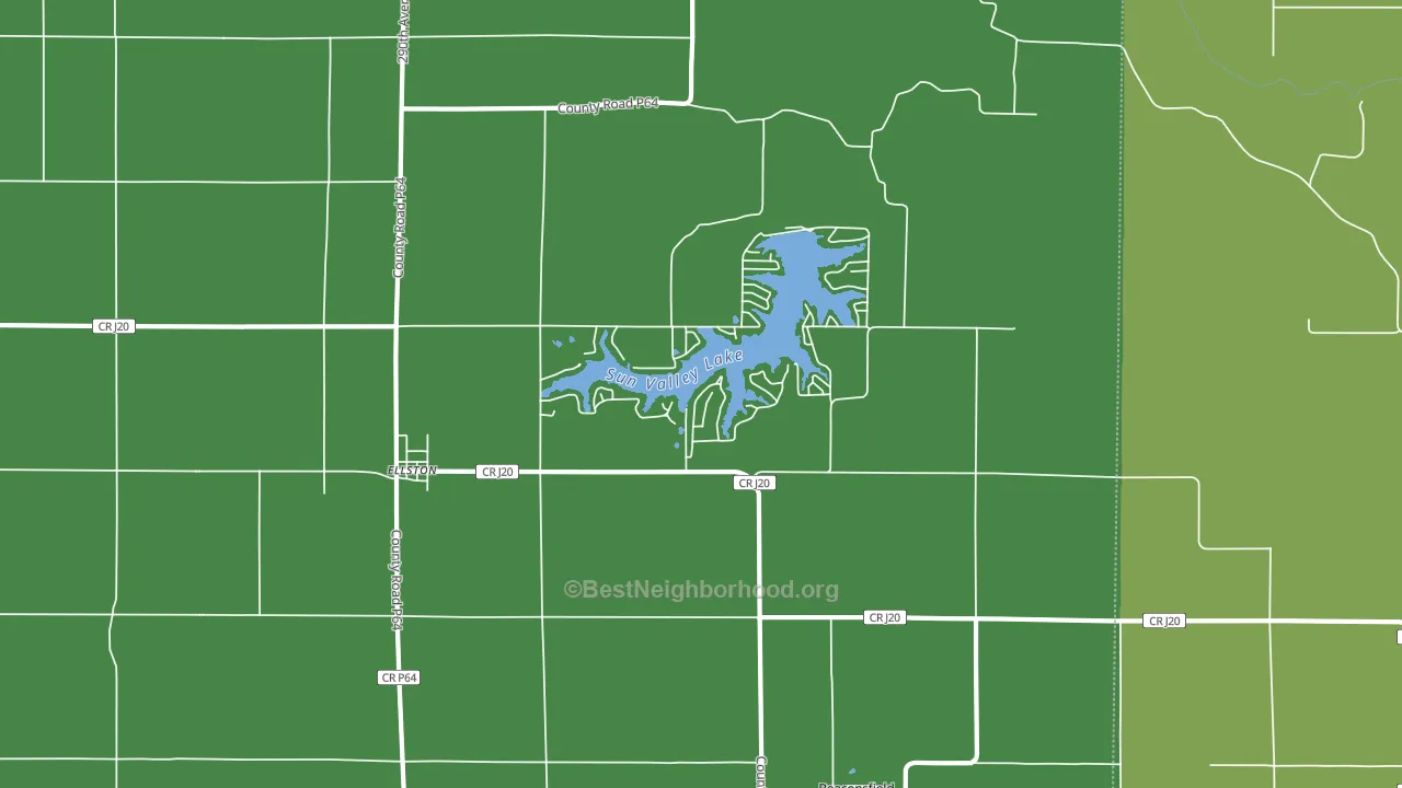 50074, IA block-group voter-turnout map