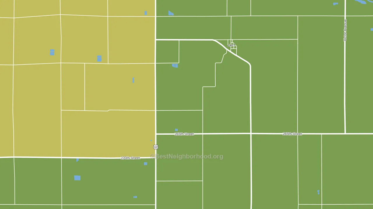 50101, IA block-group voter-turnout map