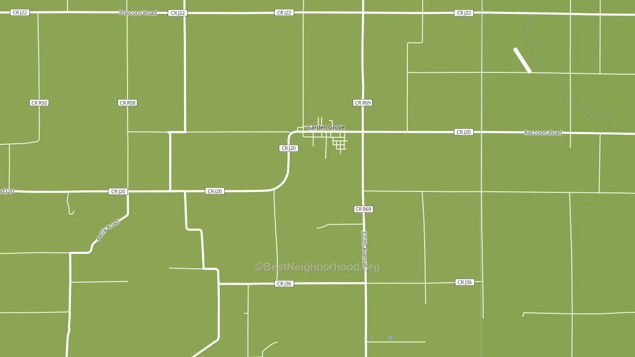 50103, IA block-group voter-turnout map