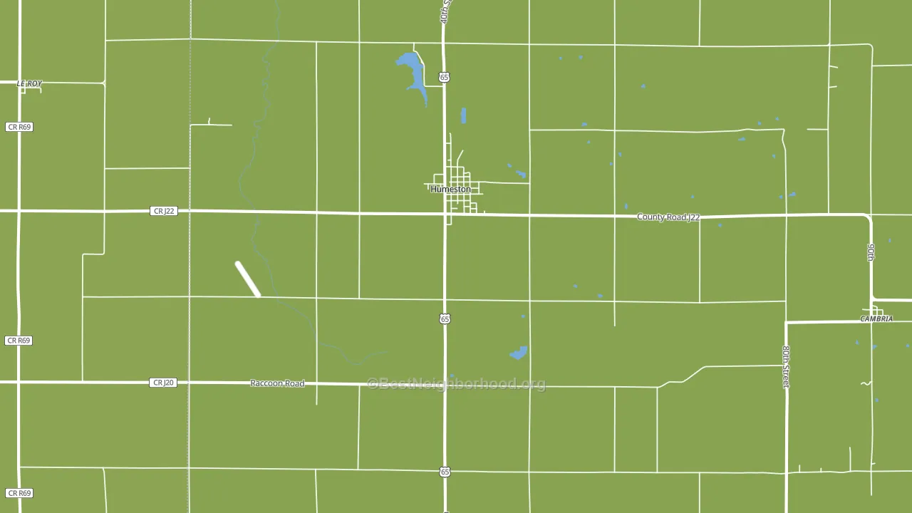 50123, IA block-group voter-turnout map