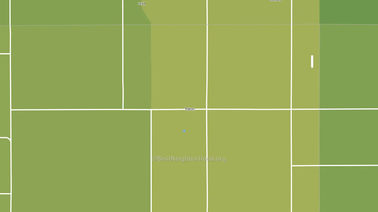50217, IA block-group voter-turnout map