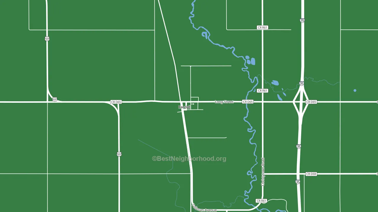 50231, IA block-group voter-turnout map