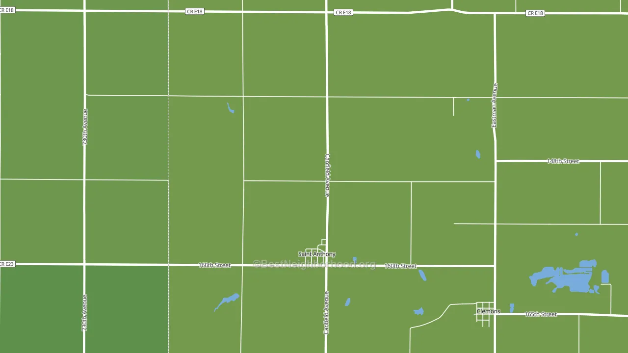 50239, IA block-group voter-turnout map