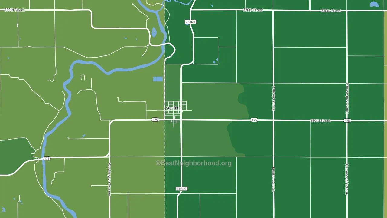 50249, IA block-group voter-turnout map