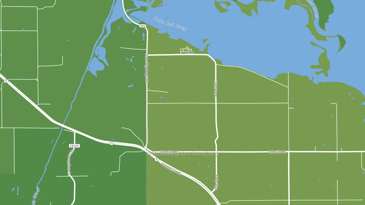 50252, IA block-group voter-turnout map