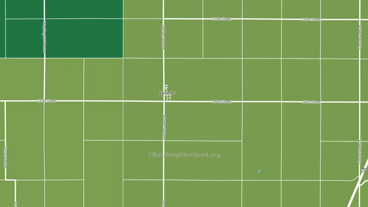50420, IA block-group voter-turnout map