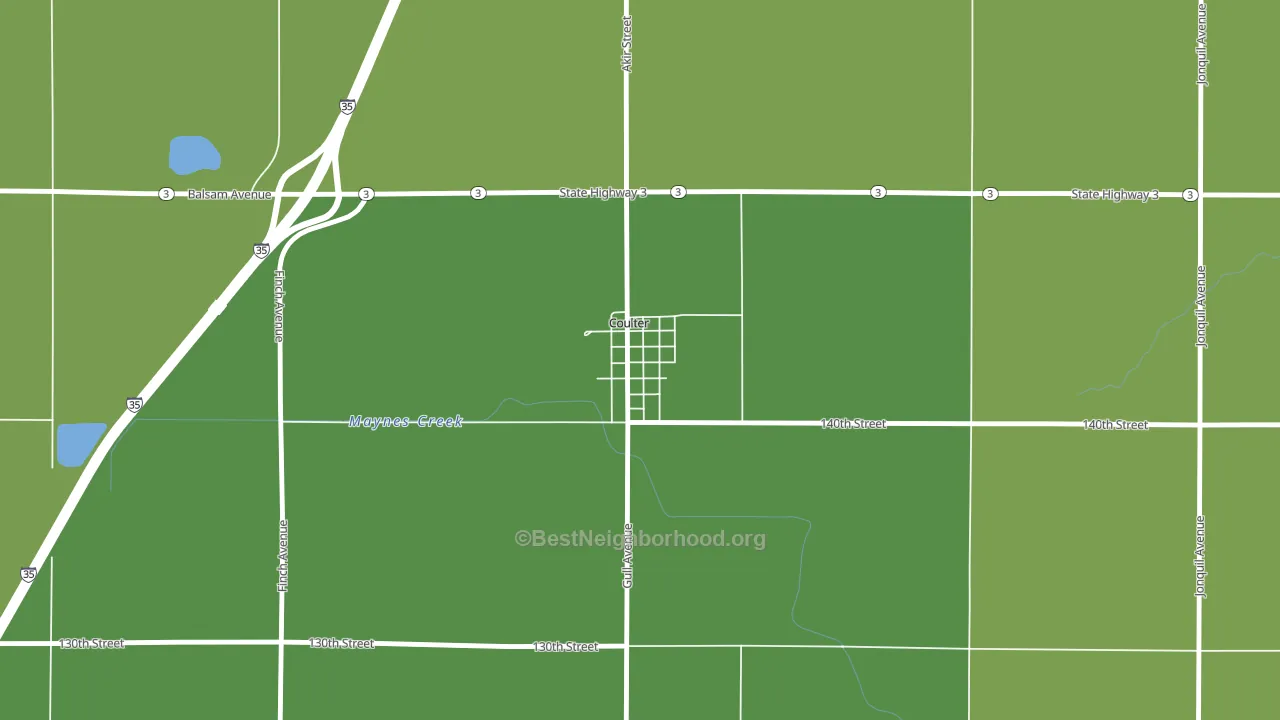 50431, IA block-group voter-turnout map