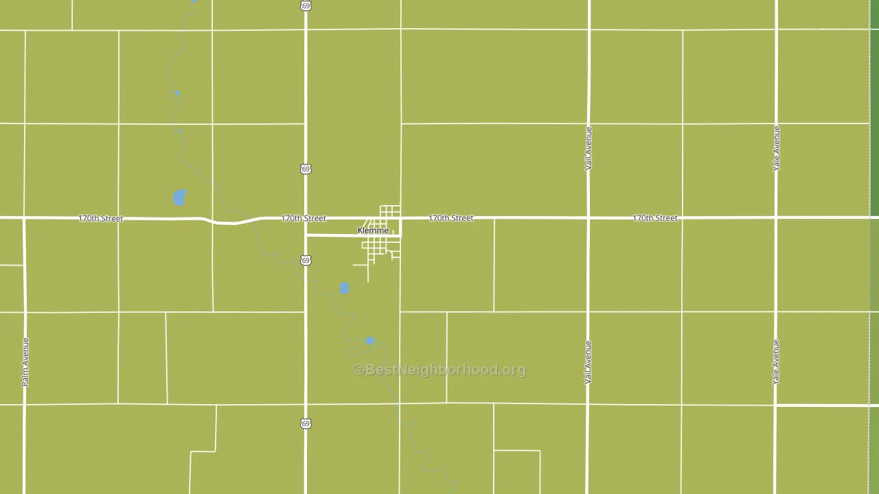 50449, IA block-group voter-turnout map