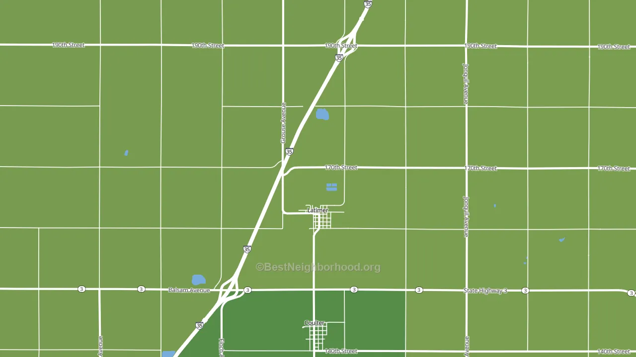 50452, IA block-group voter-turnout map